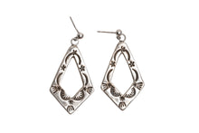 Load image into Gallery viewer, Geometric Post Drop Earrings