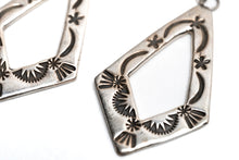 Load image into Gallery viewer, Geometric Post Drop Earrings