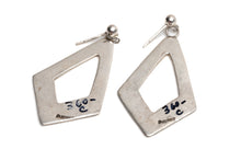 Load image into Gallery viewer, Geometric Post Drop Earrings