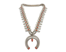 Load image into Gallery viewer, Doris Smallcanyon Coral Squash Blossom