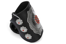 Load image into Gallery viewer, Lee Charley Coral and Silver Black Bow Guard