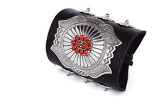 Load image into Gallery viewer, Lee Charley Coral and Silver Black Bow Guard