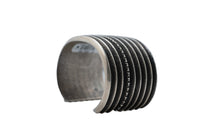 Load image into Gallery viewer, Wide Shadow Stacked Cuff by Navajo Silversmith Harrison Jim