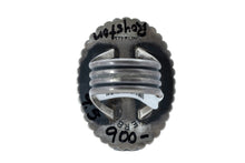 Load image into Gallery viewer, Heavy Gauge Sterling Silver Royston Turquoise Ring By Navajo Silversmith Ernest R. Begay