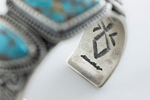 Load image into Gallery viewer, Inside close up of artist hallmark, in cursive writing stamped "Matthew Charley" with a solid white background.