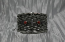 Load image into Gallery viewer, Harrison Jim Two Coral Cuff