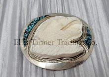 Load image into Gallery viewer, Harrison Jim Eagle Carved Buckle