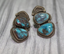 Load image into Gallery viewer, Tommy Jackson Bisbee Turquoise Earrings