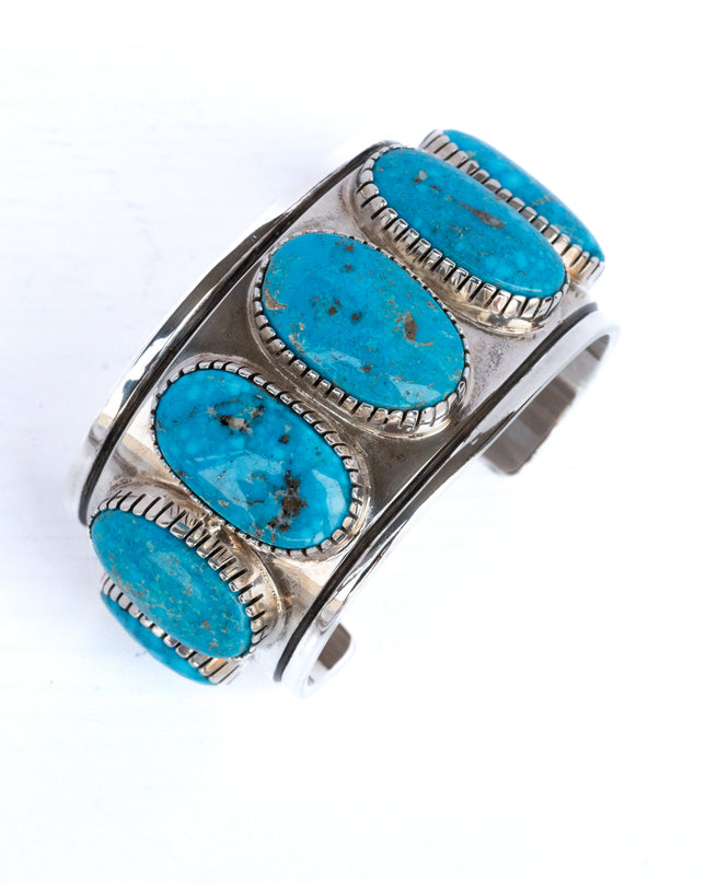 Tommy Jackson Water-Webbed Turquoise Cuff