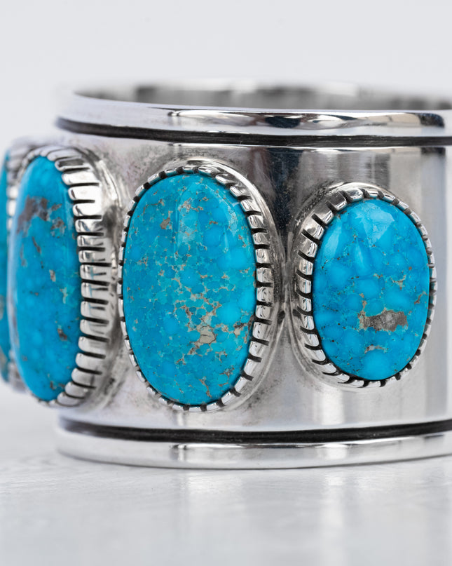 Tommy Jackson Water-Webbed Turquoise Cuff