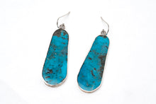 Load image into Gallery viewer, Turquoise Slab earrings
