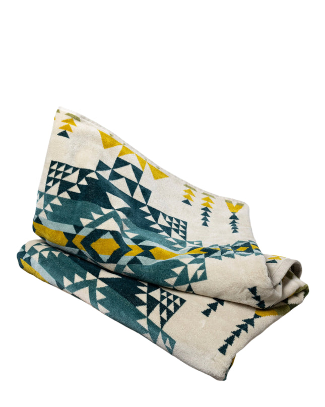 Pilot Rock Olive Pendleton Beach Towel