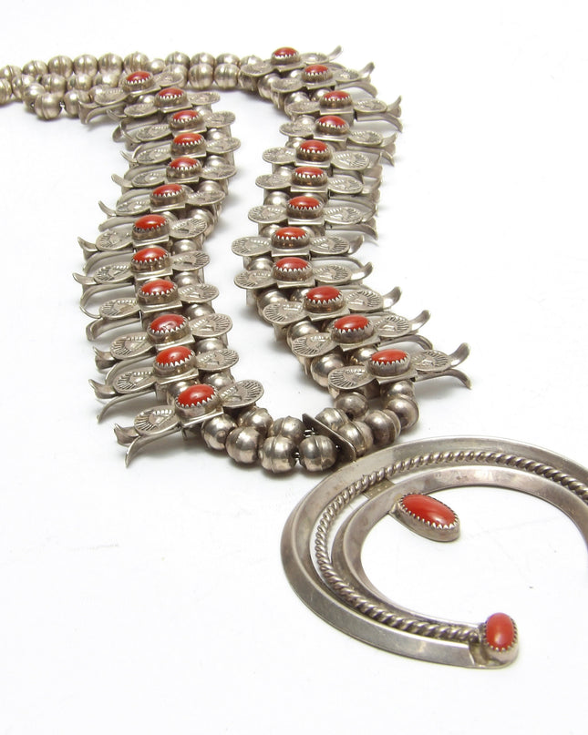 Doris Smallcanyon Coral Squash Blossom