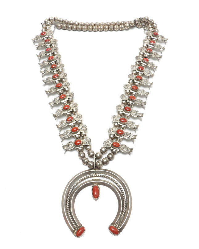 Doris Smallcanyon Coral Squash Blossom