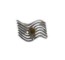 Load image into Gallery viewer, Aaron Anderson Royston turquoise 14k drop Bracelet
