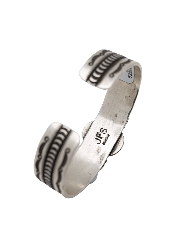 Josiah F. Smith Stamped Kingman Bracelet
