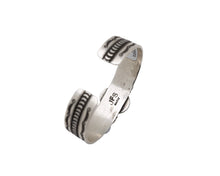 Load image into Gallery viewer, Josiah F. Smith Stamped Kingman Bracelet
