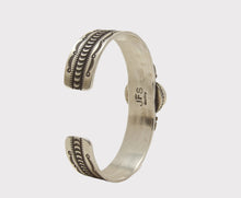 Load image into Gallery viewer, Josiah F. Smith Stamped Kingman Bracelet
