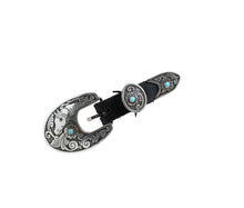 Load image into Gallery viewer, Navajo Sterling Silver Ranger Set by Lee Charley
