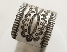 Load image into Gallery viewer, Kingman Turquoise Slim Cuff by Herman Smith
