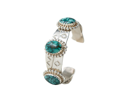 Benson Manygoats Carico Lake Turquoise Bracelet