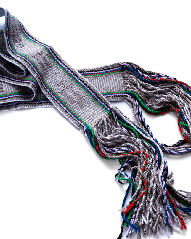 Navajo Gray/ Silver Sash Belt