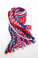Load image into Gallery viewer, Navajo Red, White, &amp; Blue Sash Belt
