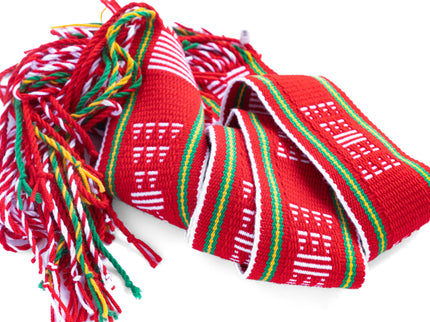 Navajo Red Sash Belt
