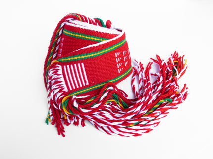 Navajo Red Sash Belt