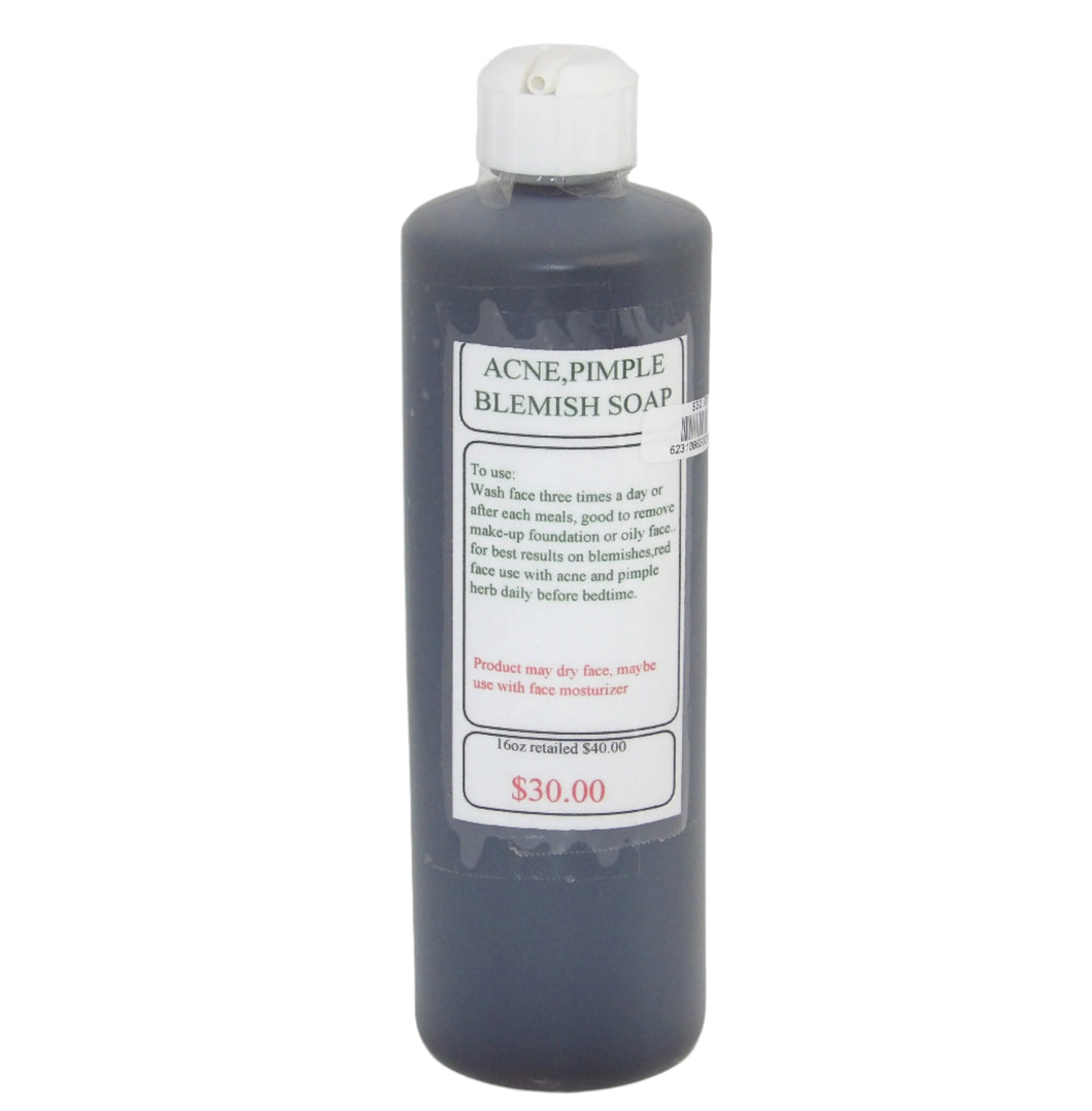 Acne Liquid Soap 16oz.