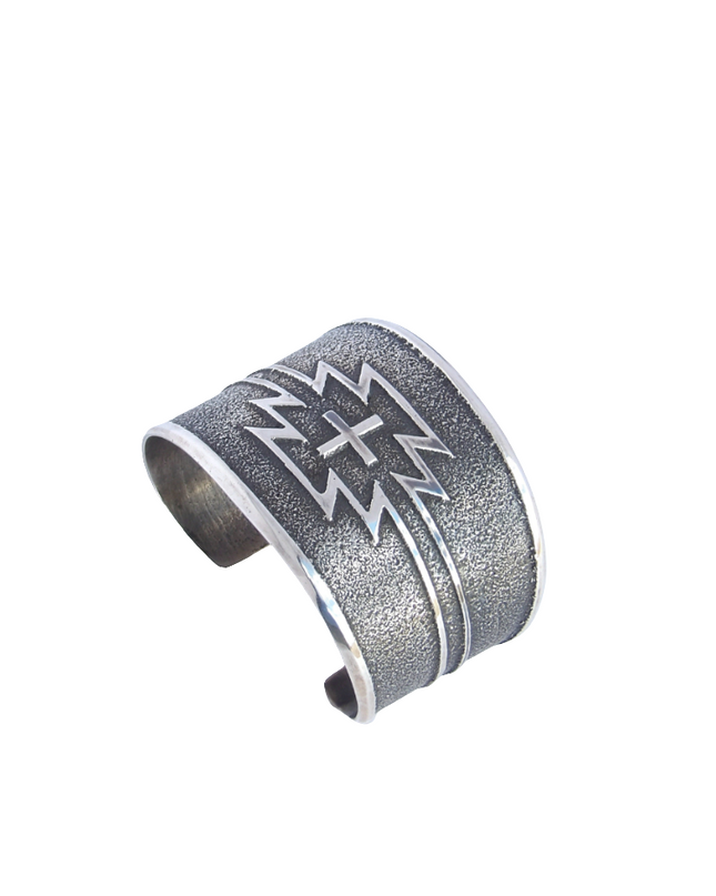 Aaron Anderson Silver Bracelet