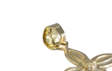 Load image into Gallery viewer, 18k Gold Cross Pendant Stamped and Signed By Navajo Matthew Charley
