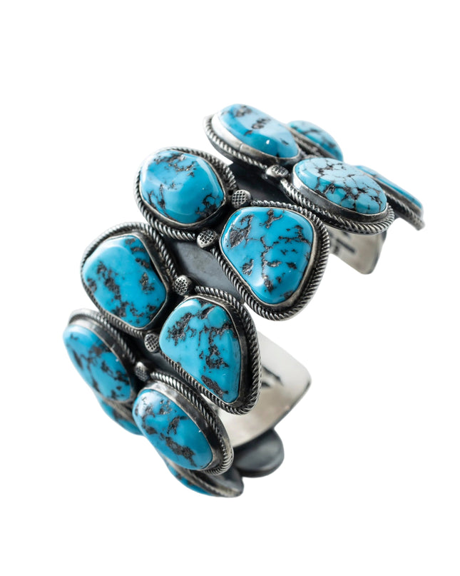Matthew Charley Stacked Sleeping Beauty Turquoise Cuff