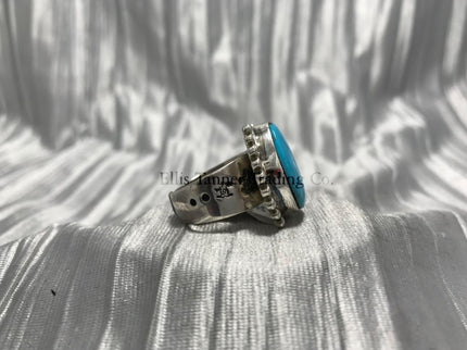 Benson Manygoats Sleeping Beauty Turquoise Ring