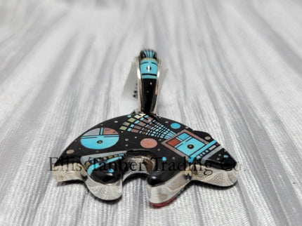 Ervin P. Tsosie Inlay Pendant