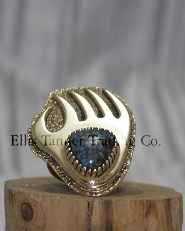 Tommy Jackson 14k Gold Bear Claw Ring