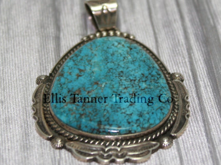 Tommy Jackson Kingman Turquoise Pendant