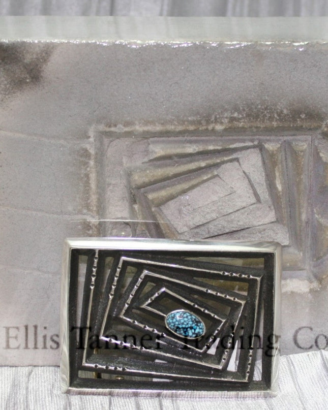 Aaron Anderson Maze Cutout Buckle