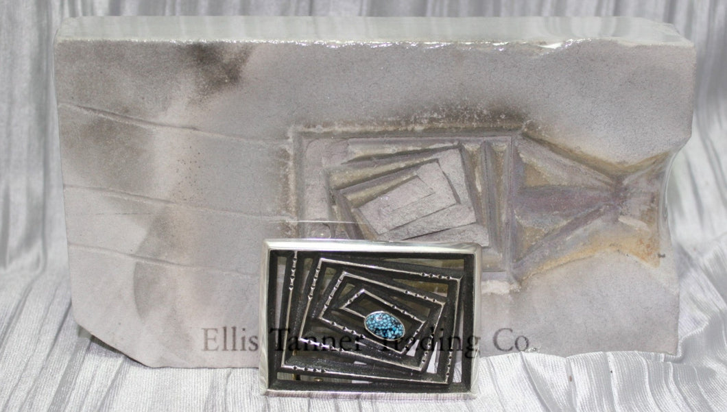 Aaron Anderson Maze Cutout Buckle