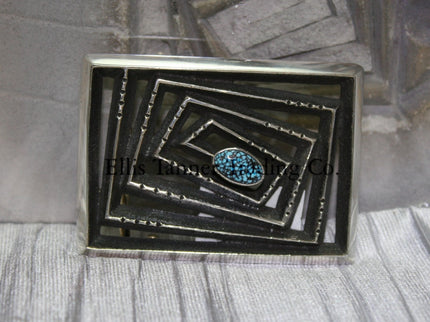 Aaron Anderson Maze Cutout Buckle
