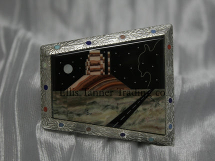 Calvin Desson Monument Valley Belt Buckle