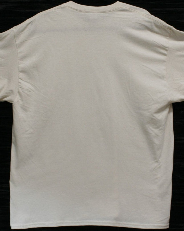 Back of t-shirt blank 
