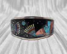 Load image into Gallery viewer, Ervin P. Tsosie Side Yei Bracelet
