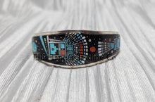 Load image into Gallery viewer, Ervin P. Tsosie Double Yei Inlaid Bracelet

