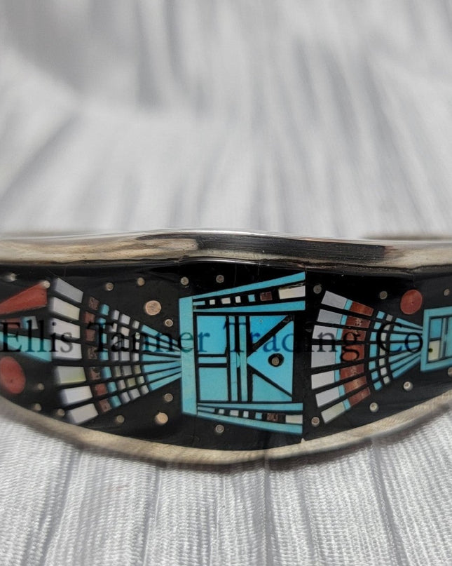 Ervin P. Tsosie Sleeping Beauty Inlaid Bracelet