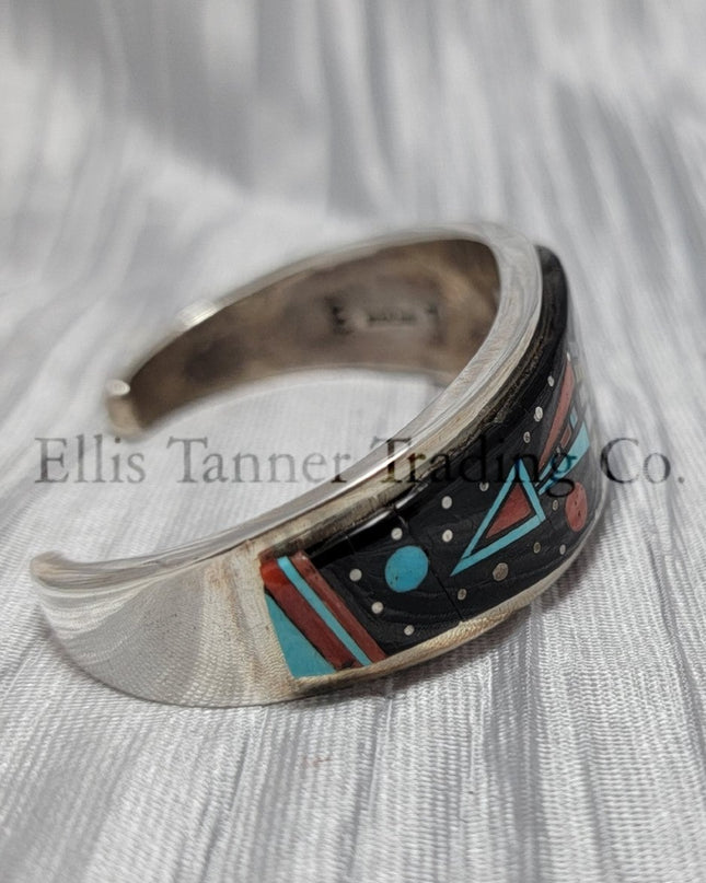 Ervin P. Tsosie Sleeping Beauty Inlaid Bracelet