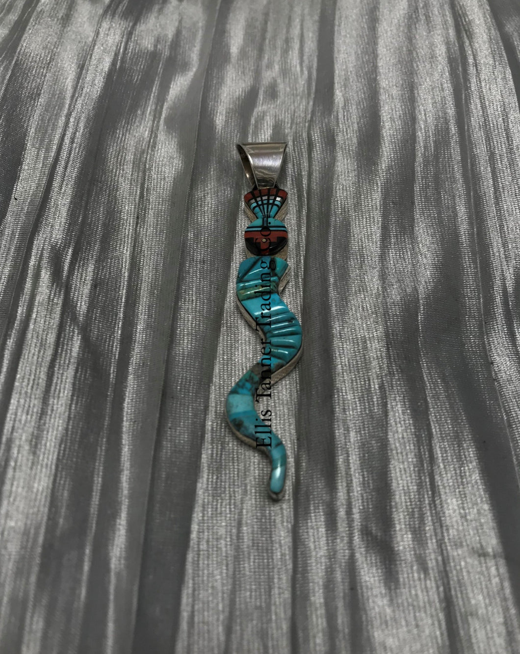 Ervin P. Tsosie Sleeping Beauty Pendant