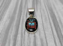 Load image into Gallery viewer, Ervin P. Tsosie Small Yei Pendant
