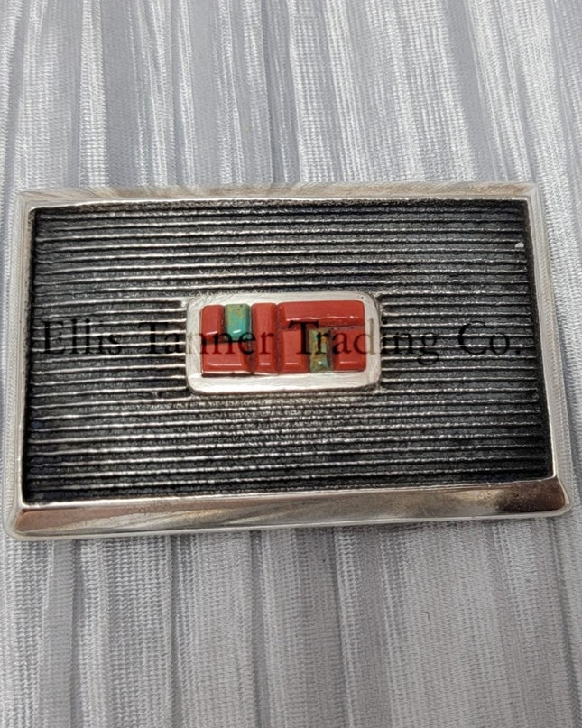 Harrison Jim Cobble Inlay Buckle