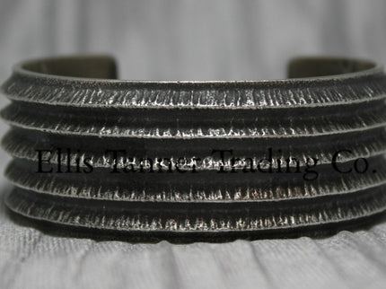 Harrison Jim Etched Sand Cast Bracelet